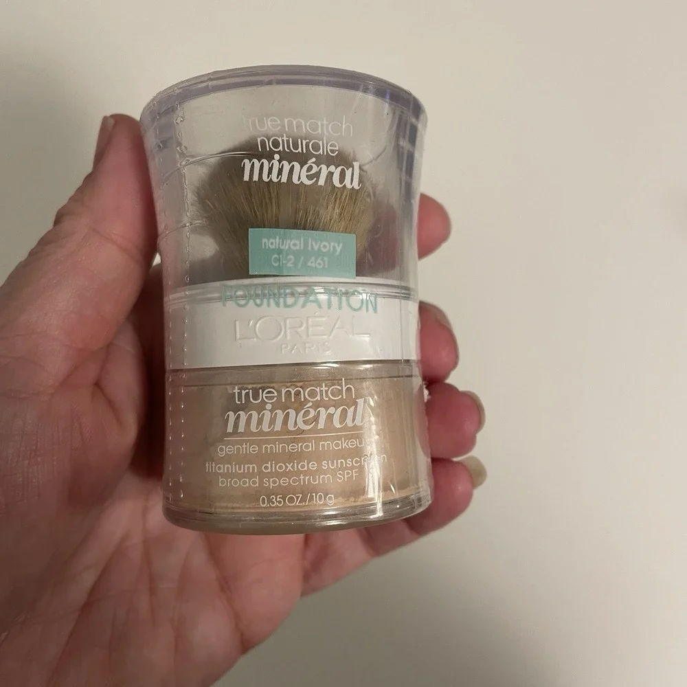 L'OREAL True Match Mineral Powder Foundation Natural Ivory C1-2/461 New Sealed